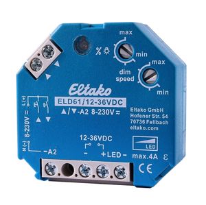 Light Impressions Eltako řídící jednotka Eltako LED-stmívací spínač ELD61/12-36V 8-230V AC stmívatelné 1 CH  843033